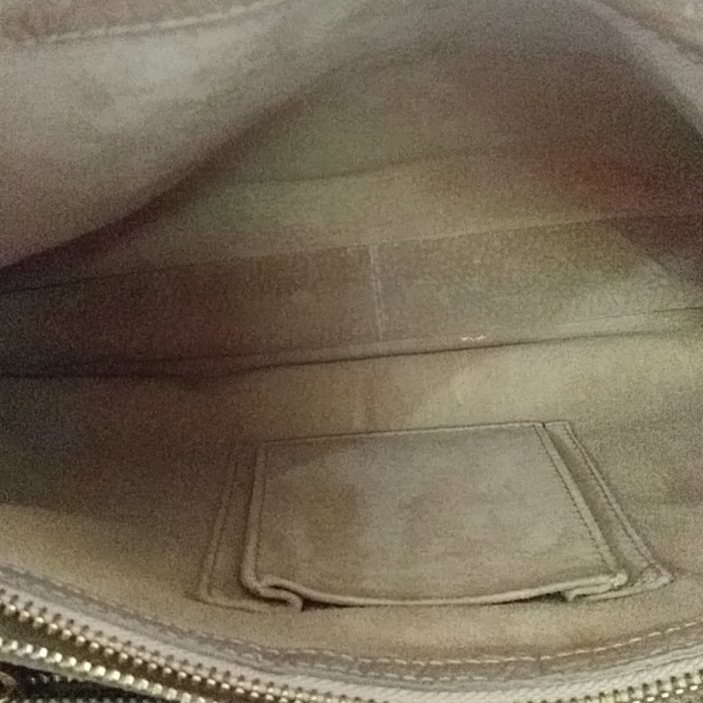 Victor Hugo satchel ostrich tote bag - Picture 5 of 8